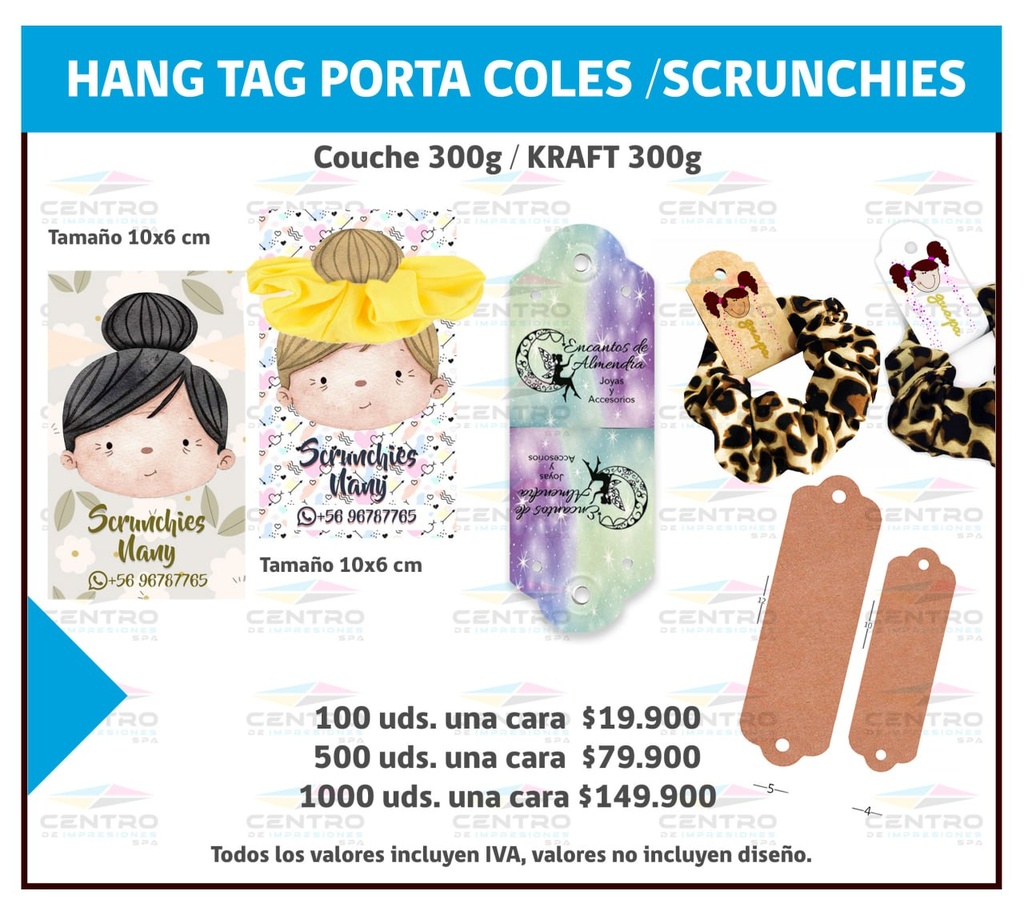 Hang Tag Porta Coles