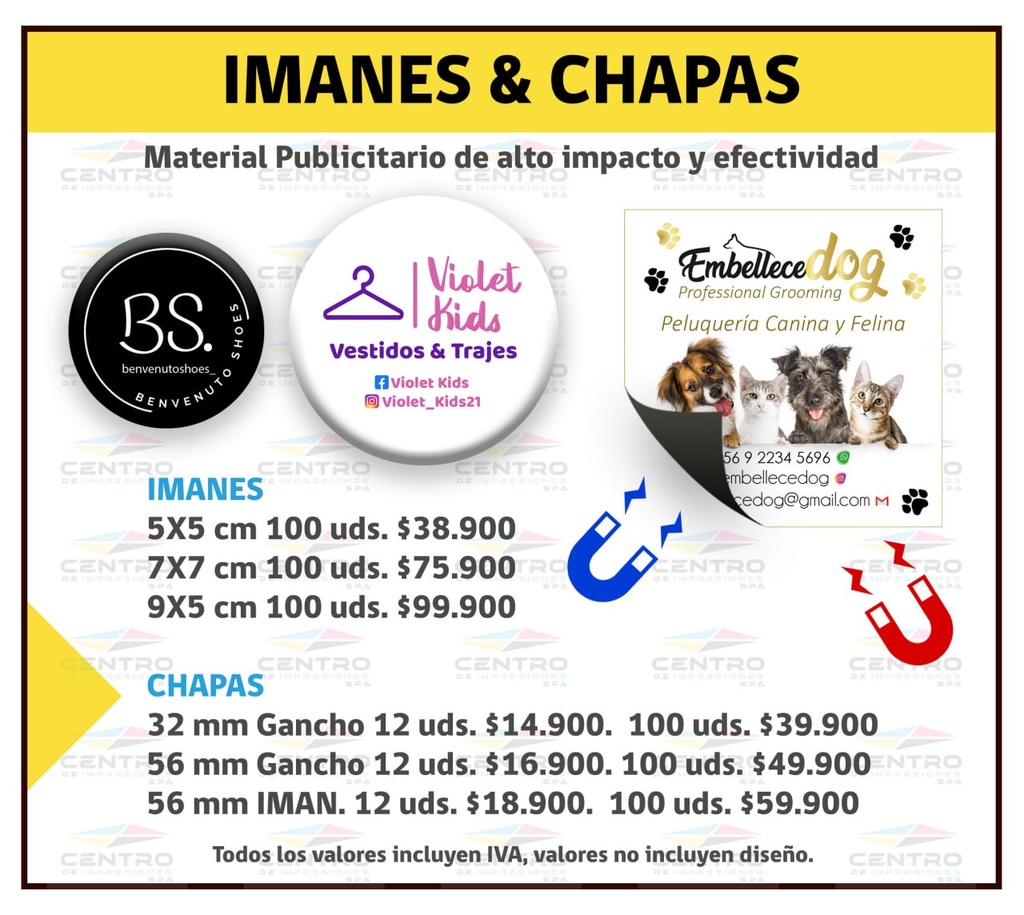 Iman / Chapa Personalizada